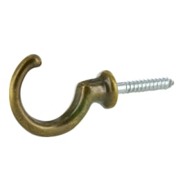 Crochet porte canne H 40 mm - Aluminium photo du produit