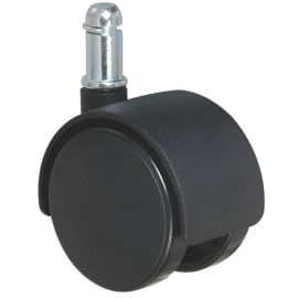 Roulette à tige pour fauteuil - Ø 50 mm - M10 photo du produit