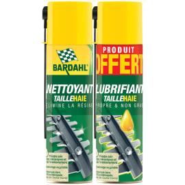 Lot nettoyant et lubrifiant taille-haie photo du produit