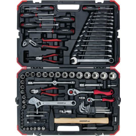 Valise de douilles/d'outillage à main R4600 3100 100 pièces photo du produit
