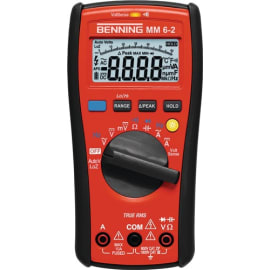Multimètre MM 6-2 0,000&nbsp;V -1&nbsp;000&nbsp;V AC/DC photo du produit