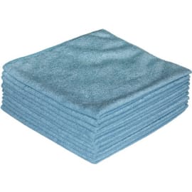 Tissu en microfibres ECONOMY bleu photo du produit