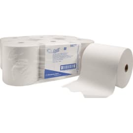 Serviette en rouleau SCOTT® 6667 1 couche blanc photo du produit