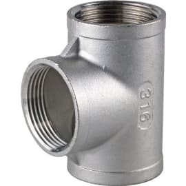 Lot raccord filetage T de 90° filet intér. SPRINGER photo du produit