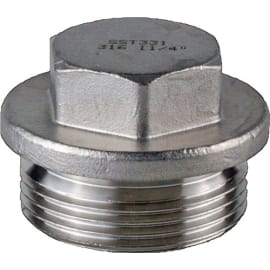 Bouchon vissable DIN 910 ISO 228-1 NPS=1/2 po. photo du produit
