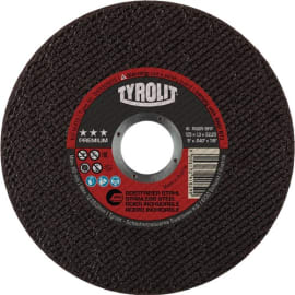 Disque à tronçonner premium D125x1mm droit photo du produit