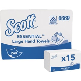 Serviette pliée 6669 1 couche blanche photo du produit