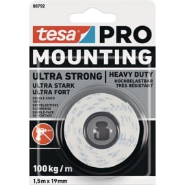 Lot bande adhésive de montage Mounting PRO Ultra Strong 66792 TESA photo du produit