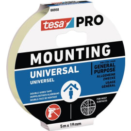 Bande adhésive montage Mounting PRO Universal 66958 blanche photo du produit