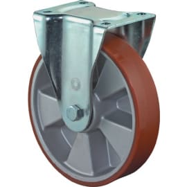 Roulette fixe charge lourde L610.B90.250 Ø250mm cap 1000kg photo du produit