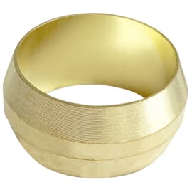 Bague bicone laiton photo du produit