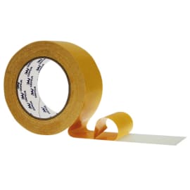 Ruban adhésif double face toilé blanc 50 mm x 25 m photo du produit