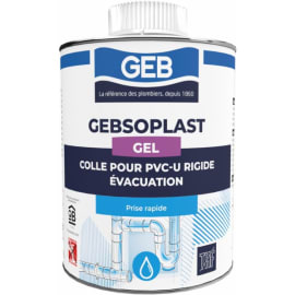 Colle évacuation PVC GEBSOPLAST GEL photo du produit
