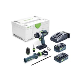 Perceuse-visseuse sans fil QUADRIVE TDC 18/4 5,0/4,0 I-Plus photo du produit