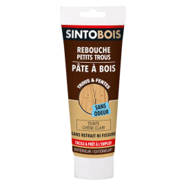 Pâte à bois rebouche petits trous et fentes photo du produit
