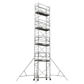 Echafaudage roulant GENERIS 750/4 9 m plancher photo du produit