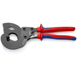 Coupe-câbles à cliquet ACSR bi-matière Ø32 / 1" 1/4" 340 mm photo du produit