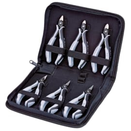 Trousse de 6 pinces électroniques photo du produit