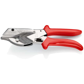 Pince à coupes obliques pour plastique et caoutchouc 215 mm photo du produit