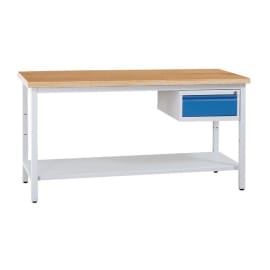 Établi avec plateau en bois photo du produit