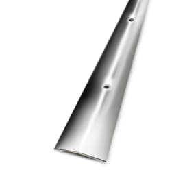 Seuil plat inox grande longueur photo du produit