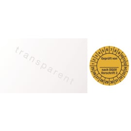Plaquette de vérification pluriannuelles l25xL60&nbsp;mm photo du produit