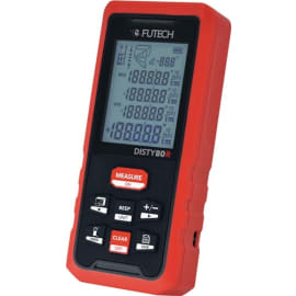Télémètre laser DISTY 80 RED 0,05 à 80&nbsp;m ± 2&nbsp;mm photo du produit
