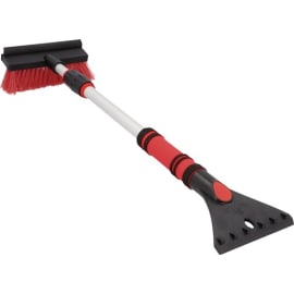 Grattoir glace balai neige télesc 2 1 bord 115mm photo du produit