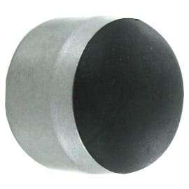 Butée murale à visser Ø30 x 23 mm - Élastomère gris alu photo du produit