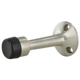 Butée de plinthe à visser Ø38 x 75 mm - Zamak / caoutchouc photo du produit