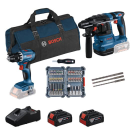 Pack 2 machines 18V 4Ah (GSR 18V-45 + GBH 18V-22) photo du produit