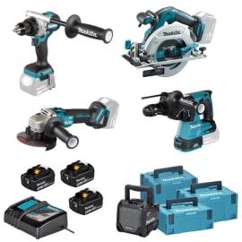 Pack 5 machines 18V 5AH photo du produit