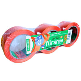 Ruban L'Orange 6095 33 m x 50 mm - Pack de 3 photo du produit