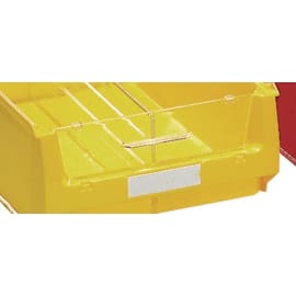 Vitre frontale adapté à boîtes de rangement ouv. TECWERK photo du produit
