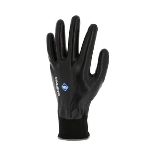 Gants polyester tout enduit nitrile noir T6 cavalier photo du produit image_1 L