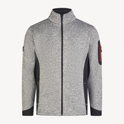 Veste en polaire CHRISTOPH gris/noir TXS photo du produit image_1 L