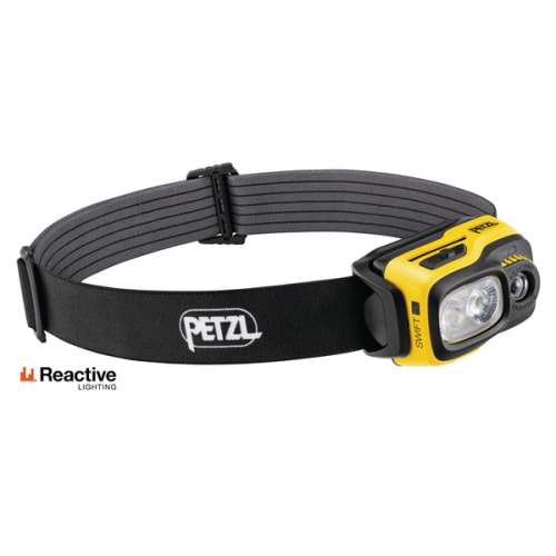 Lampe frontale SWIFT noir/jaune photo du produit image_1 L
