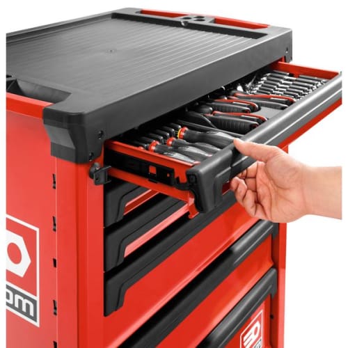 Servante ROLL M3 6 tiroirs - Rouge photo du produit image_21 L