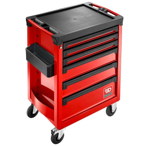 Servante ROLL M3 6 tiroirs - Rouge photo du produit image_5 L
