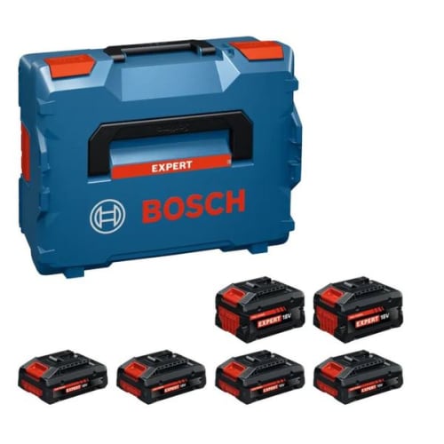 Pack 6 batteries EXBA 18V-40 + EXBA 18V-80 18V 4Ah/8Ah photo du produit image_1 L
