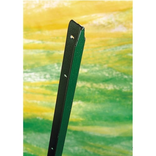 Poteau T plastifié vert 2 m 30x40 photo du produit image_1 L