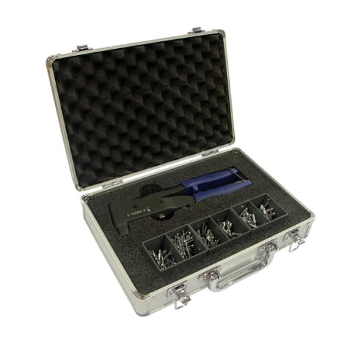 Coffret de rivets multi-serrages avec pince à main E-500RH-R photo du produit image_1 L