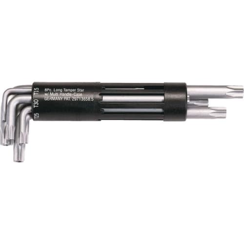 Jeu de clés mâles Torx® percées T10 à T45 photo du produit image_1 L