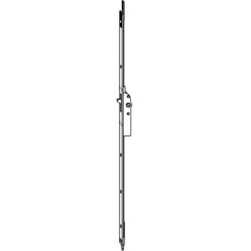 Crémone-têtière F15 ajustable a/panneton L 329 D200 photo du produit image_2 L