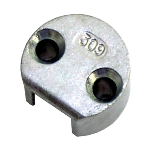 Gâche tringle simple 25 x 15 mm axe 10 mm pour têtière 16 mm photo du produit image_1 L