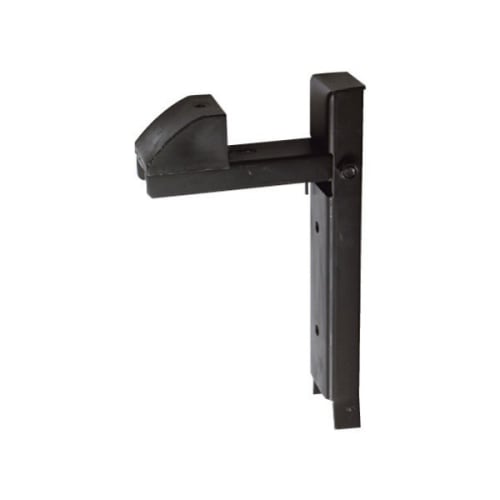 Arrêt de portail réglable longueur 250 mm zingué noir photo du produit image_1 L