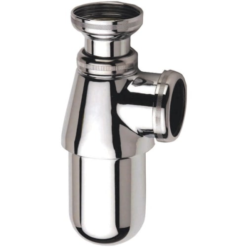 Siphon évier laiton chromé brillant 1"1/2 / 40x49 mm photo du produit image_1 L