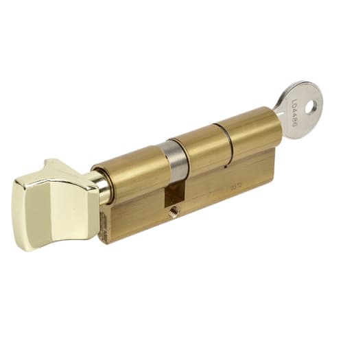 Cylindre éco double à bouton laiton 30 x 30 varié 3 clés photo du produit image_1 L