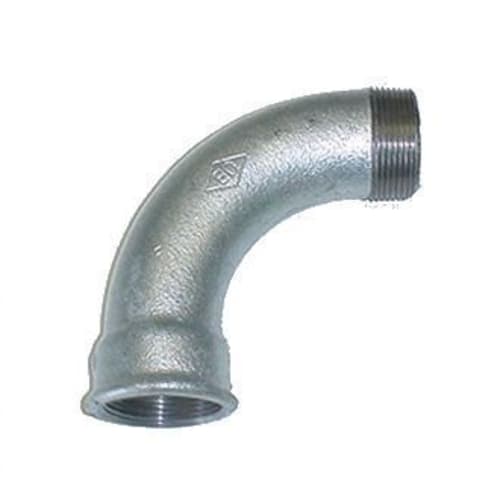 Courbe grand rayon galva MF 3/8" (12x17) photo du produit image_1 L