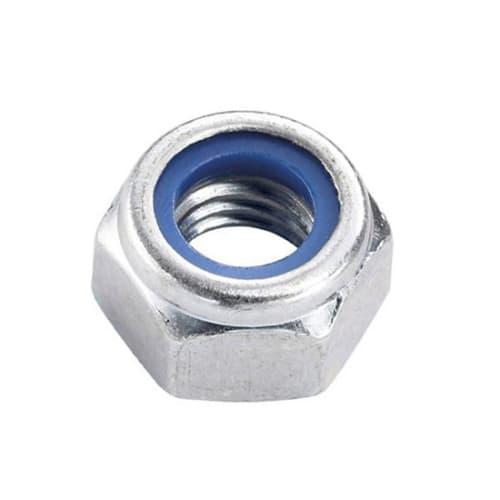 Écrou autofreiné à bague nylon zingué M3 - DIN 985 photo du produit image_1 L